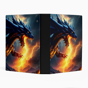 Dragon Fire Lightning Fight Two Mini Binder