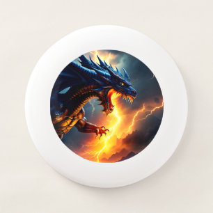 Dragon Fire Lightning Fight Two Wham-O Frisbee