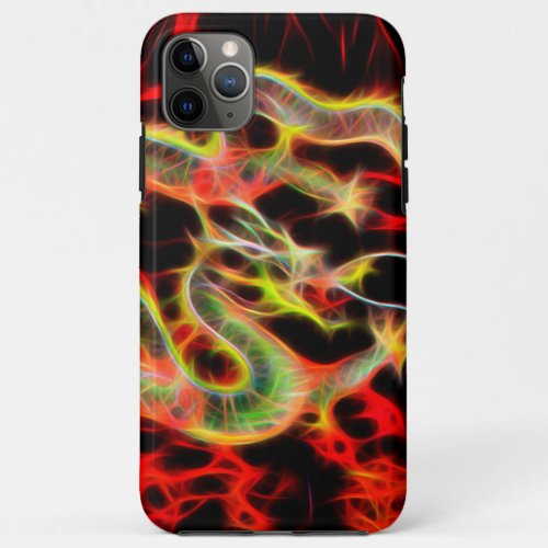 Dragon Fire on Lucky Energy   iPhone 11 Pro Max Case