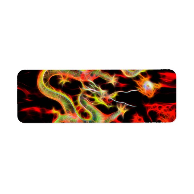Dragon Fire on Lucky Energy Label (Front)