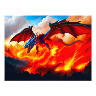 Dragon Fire Photo Print