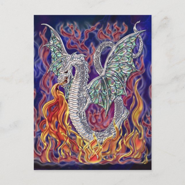 Dragon Fire Postcard (Front)