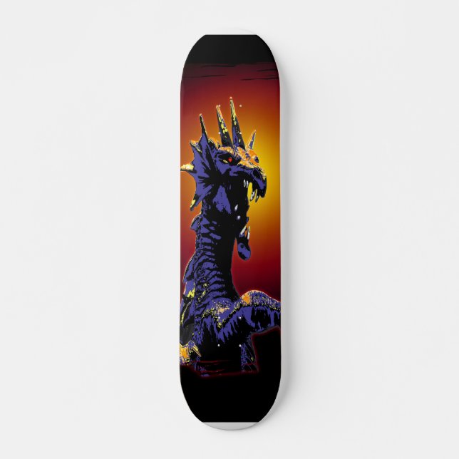 Dragon Fire Skateboard Deck (Front)