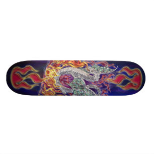 Dragon Fire skateboard Deck