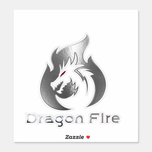 Dragon Fire Sticker