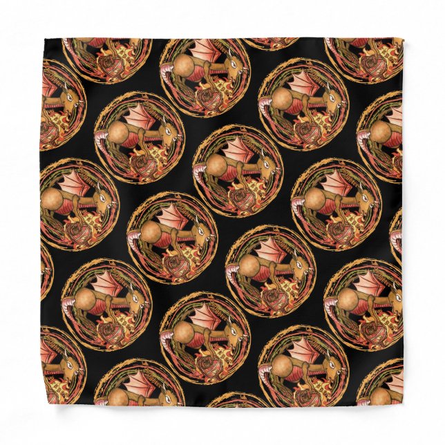 Dragon firefighter Bandana (Front)