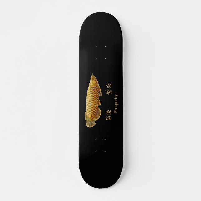 Dragon Fish Arowana Skateboard Deck (Front)