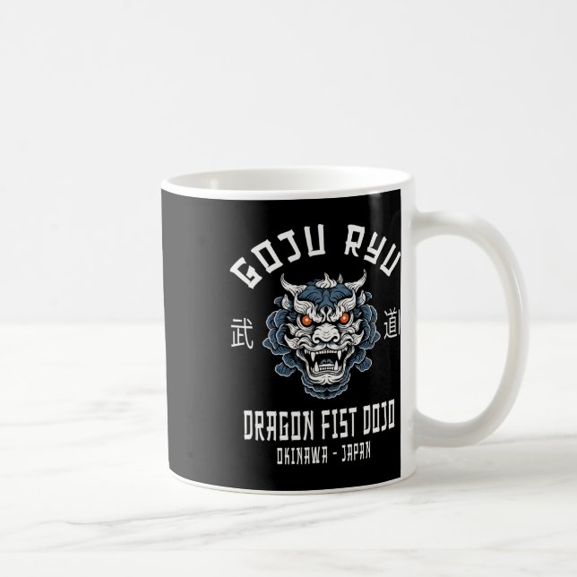 Dragon Fist Dojo Goju Ryu Karate  Coffee Mug (Right)