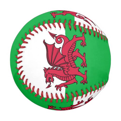 Dragon Flag of Wales Celtic Welsh National Flag Baseball