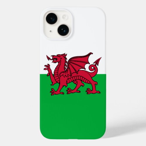 Dragon Flag of Wales Celtic Welsh National Flag Case_Mate iPhone 14 Case