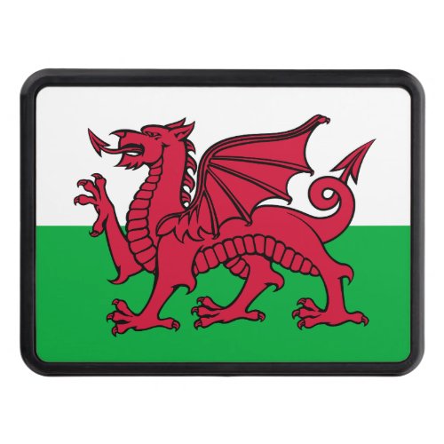 Dragon Flag of Wales Celtic Welsh National Flag Hitch Cover