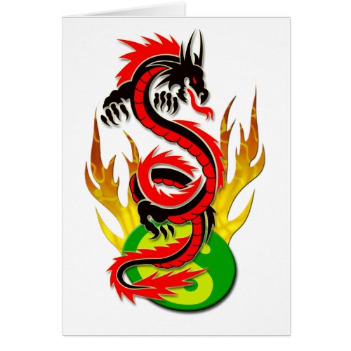 Dragon Flame Yin Yang