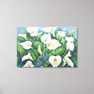 Dragon Flies Canvas Print