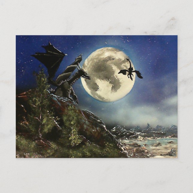 Dragon Flight Postcard (Front)