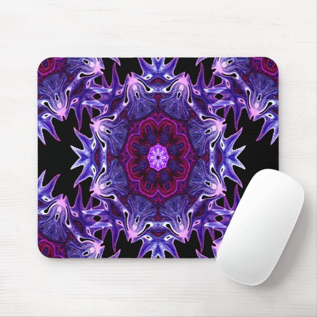 Dragon Flowers...... Mouse Pad (With Mouse)