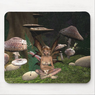 Dragon fly Fairy mousepad
