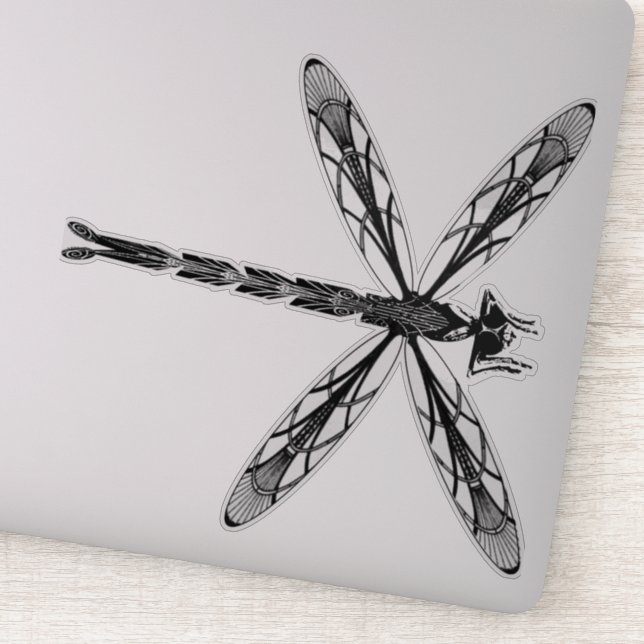 Dragon Fly from Shifter: A Zie and Dax Novel Sticker (Detail)