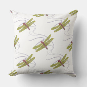 Dragon Fly Purple  Home Decor Pillow