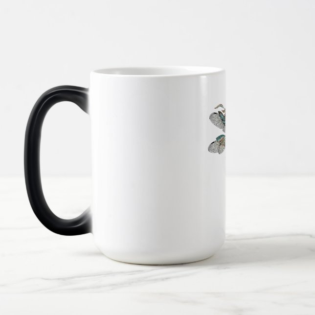 Dragon Fly Tattoo Color Morph Mug (Left)
