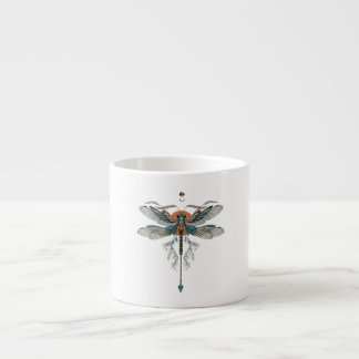 Dragon Fly Tattoo Espresso Cup