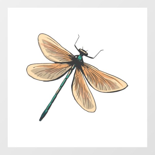 dragon_fly wall decal 