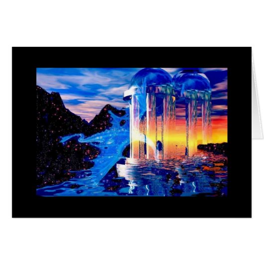 Dragon Flying Beyond the Edge of Night (Front Horizontal)