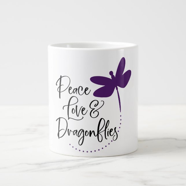 Dragon Flys Beautiful Coffee cup  (Front)