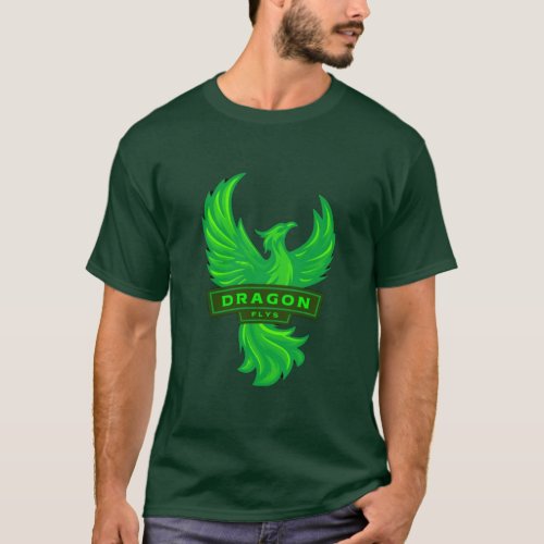 Dragon Flys t shirt design