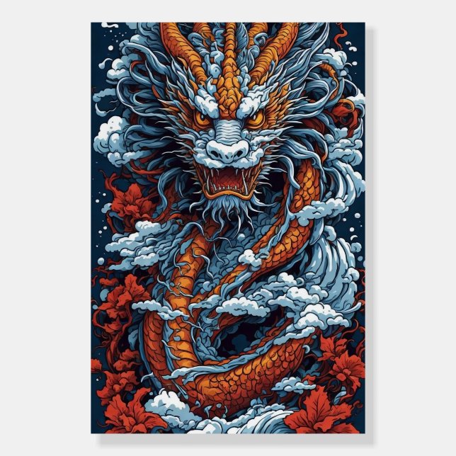 Dragon  foam board (Front)