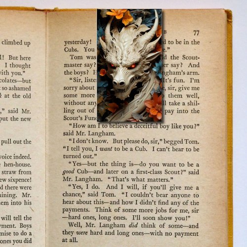 Dragon Folding Bookmarks Bookmarkers Business Card
