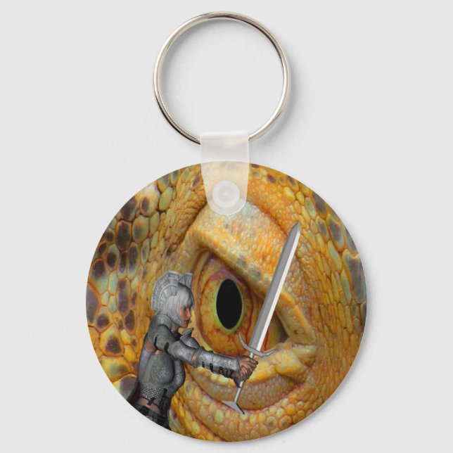 Dragon Folk tale Keychain (Front)