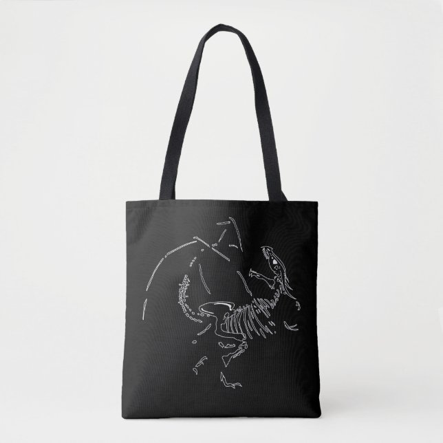 Dragon Fossils Tote Bag (Front)