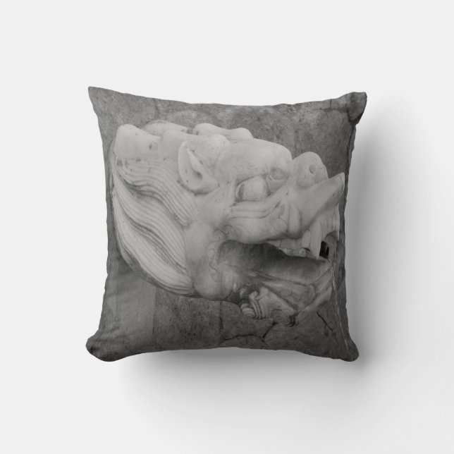 Dragon Fountain Pillows (Front)