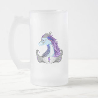 Dragon frosted mug