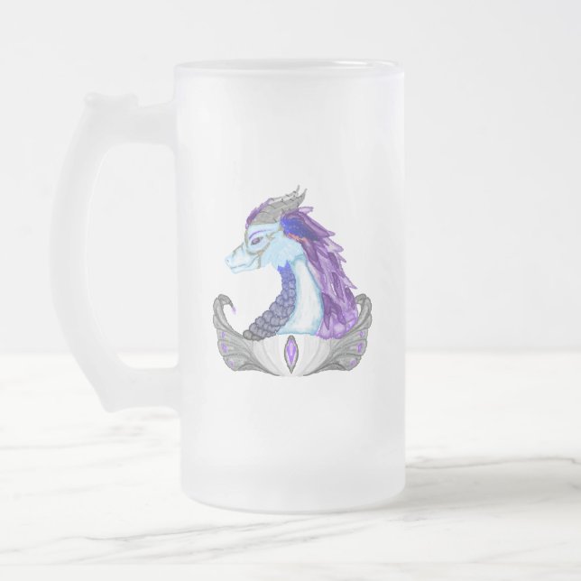 Dragon frosted mug (Left)