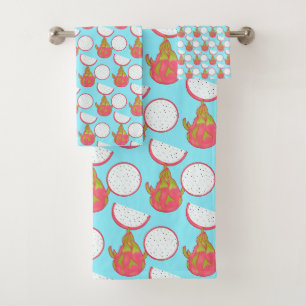 Dragon Fruit Bath Towel Set