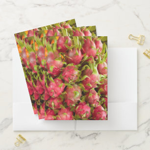 Dragon Fruit   Can Duoc Market Pocket Folder