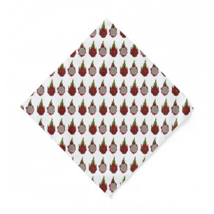 Dragon fruit cartoon illustration bandana