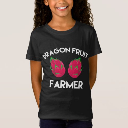 Dragon Fruit Farmer Outfit Love Tropical Food T_Shirt