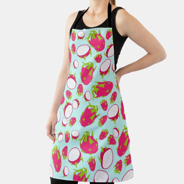 Dragon Fruit Pattern Apron (Insitu)