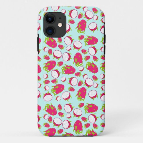 Dragon Fruit Pattern iPhone 11 Case