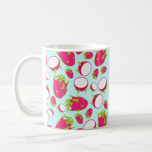 Dragon Fruit Pattern Coffee Mug