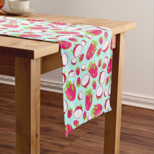 Dragon Fruit Pattern Long Table Runner