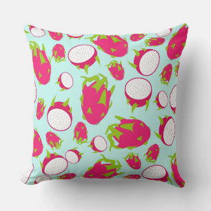 Dragon Fruit Pattern Throw Pillow