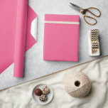 Dragon Fruit Pink Solid Color Wrapping Paper<br><div class="desc">Solid color wrapping paper in a huge variety of colors for all your wedding and shower gifts.
The colors for 2025 are dark and bold and this is what you will find in my latest designs with color names from various design companies.</div>