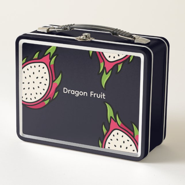 Dragon Fruit Pop Metal Lunch Box (Front)