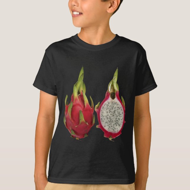 Dragon Fruit Popular Pitahaya Graphic Design Fruit T-Shirt (Front)