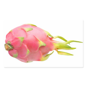 Dragon fruit rectangular sticker
