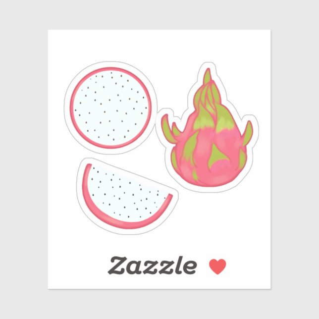 Dragon Fruit Sticker (Sheet)