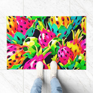 Dragon Fruit Vivid Pattern Doormat